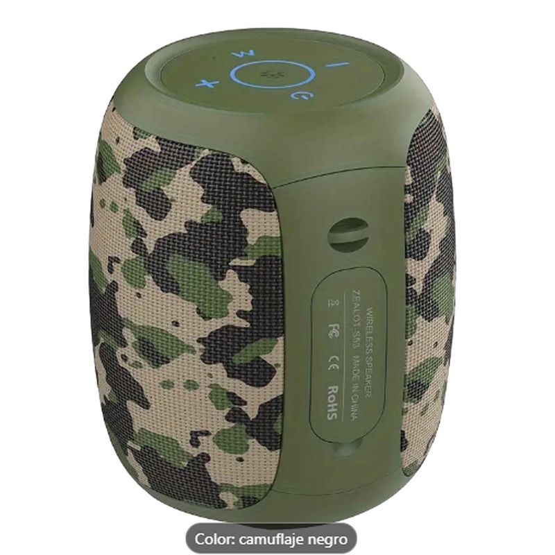 DECORACION CREATIVA - Zealot S53 Parlante Profesional compacto Mimetizado 24horas 5w