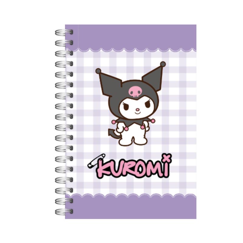 GENERICO - Agenda kuromi A5 200 páginas cute moda