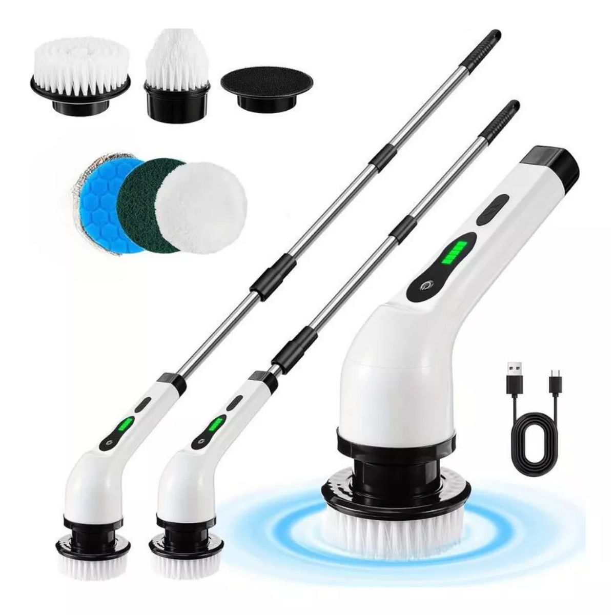 GENERICO - Cepillo Limpieza Eléctrico Inalámbrico Multiuso Para Hogar