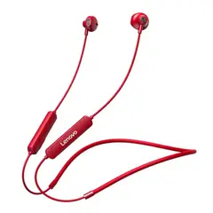 LENOVO - Audífonos inalámbrico SH1 Bluetooth color Rojo