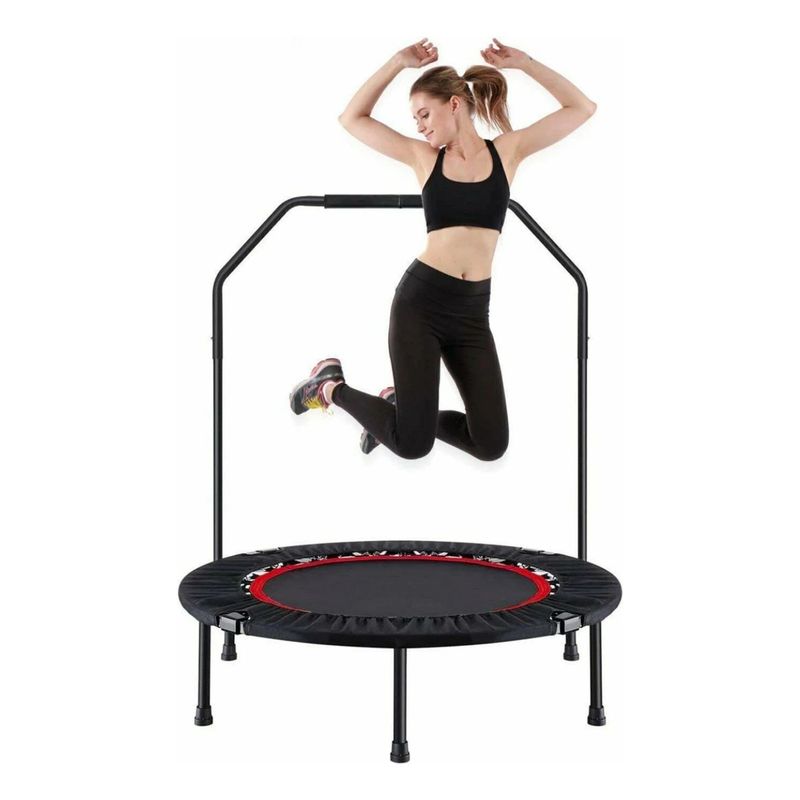 VERCI - Trampolin Fitness 100cm Con Soporte Power Jump  Lhua Store