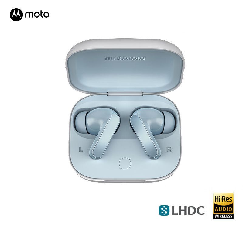 MOTOROLA - Audifonos inalambricos MOTOROLA Buds AI cancelación dinámica-Azul