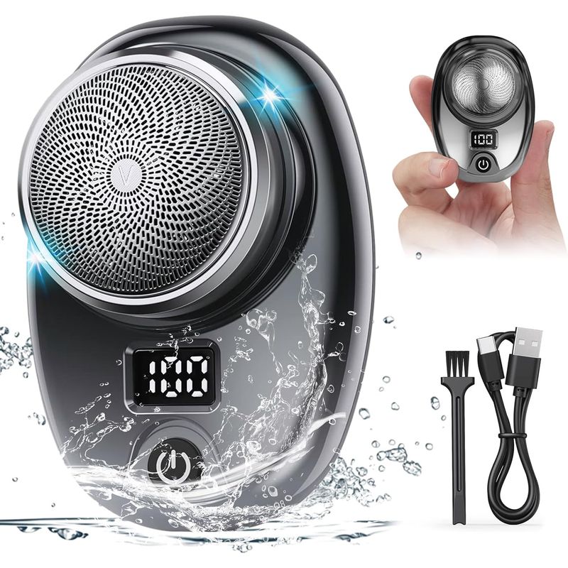 EDWINAYY - Rasuradora Electrica Corporal Inalambrica Resistente Al Agua