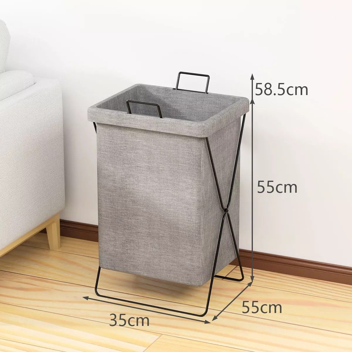 KUANGYE - Canasto Ropa Sucia Plegable