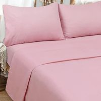 Juego de Sábanas 1.5 Plazas Color Rosado