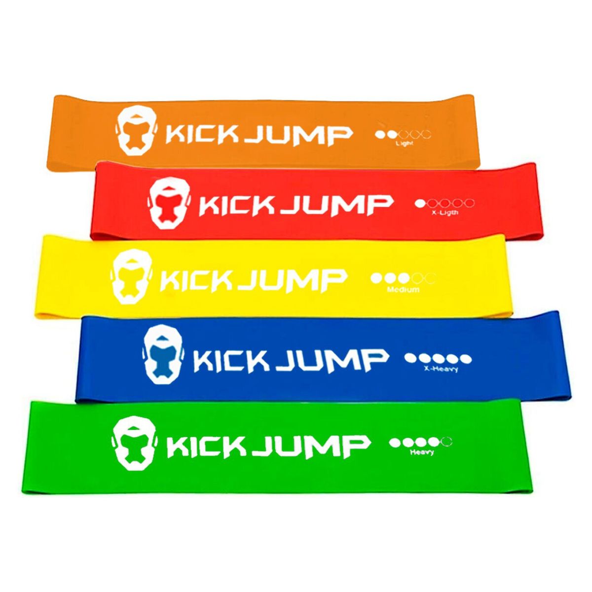 USA - Set De 5 Bandas Elásticas De Resistencia Ejercicio