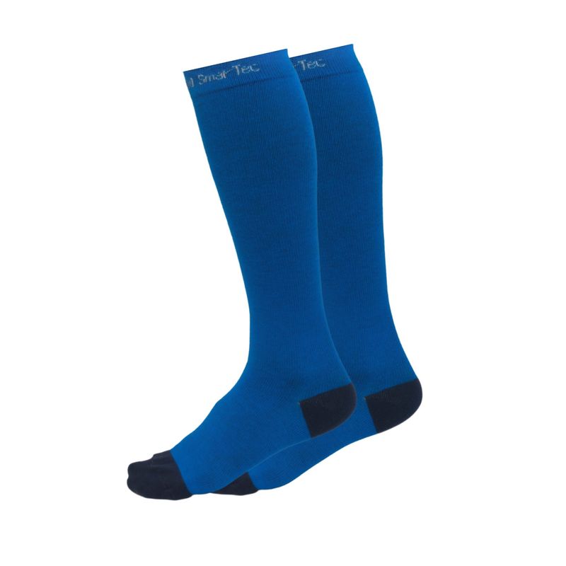 INDESMED - Medias De Compresión Bamboo Indesmed - Azul - Talla M