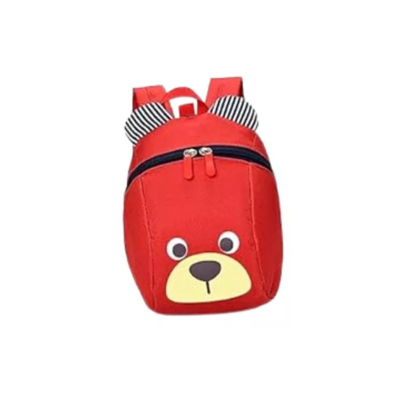 GENERICO - Mochila Con Arnés Seguridad Para Niños oso ROJO