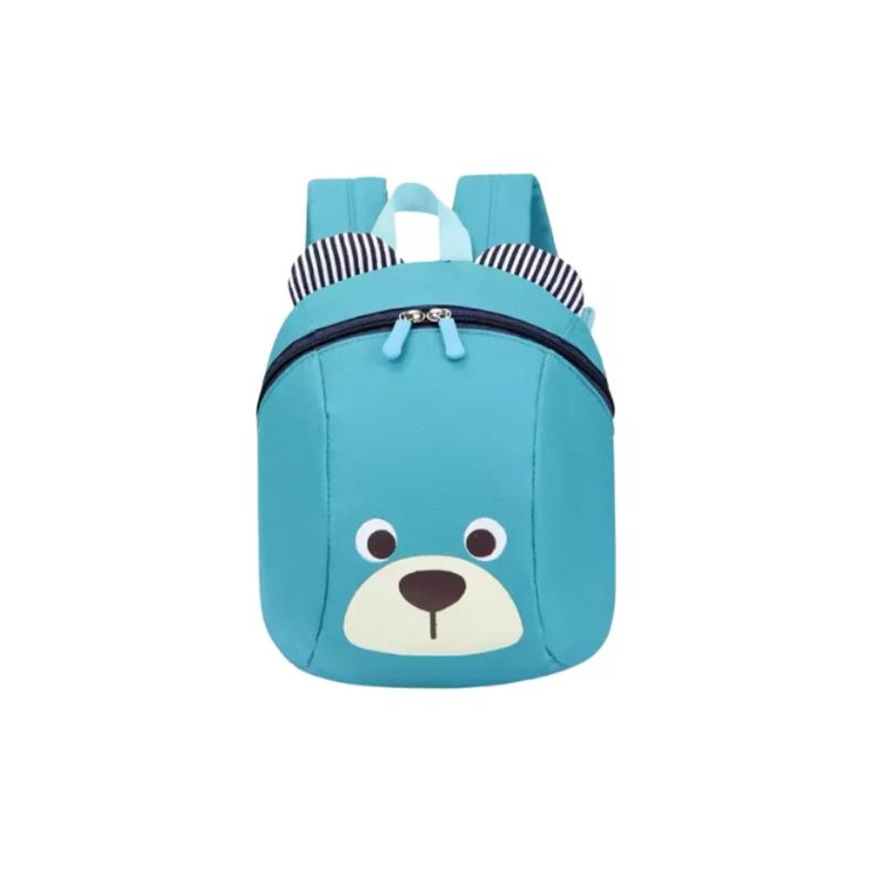GENERICO - Mochila Con Arnés Seguridad Para Niños oso CELESTE