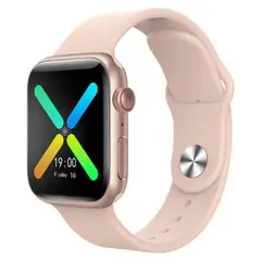 IRM - Smartwatch Reloj Inteligente Rosa LM32 Pro Bluetooth.