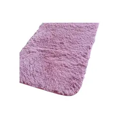 GENERICO - Alfombra Pasillera Peluda Rosada Tipo Shaggy 55cmX200cm