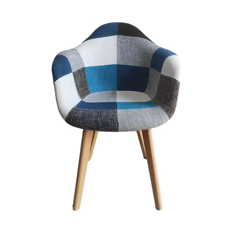 GLOBAL LATIN GROUP - Silla De Diseño Eames Patchwork Color Azul