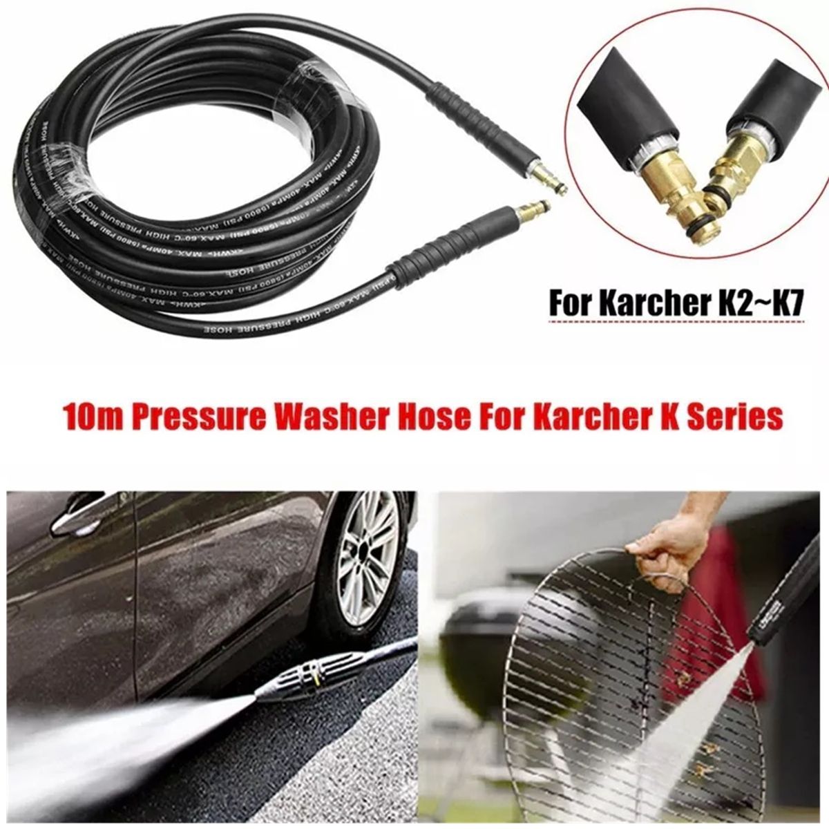 GENERICO - Manguera Para Karcher K2 K3 K4 K5 K6 K710mts