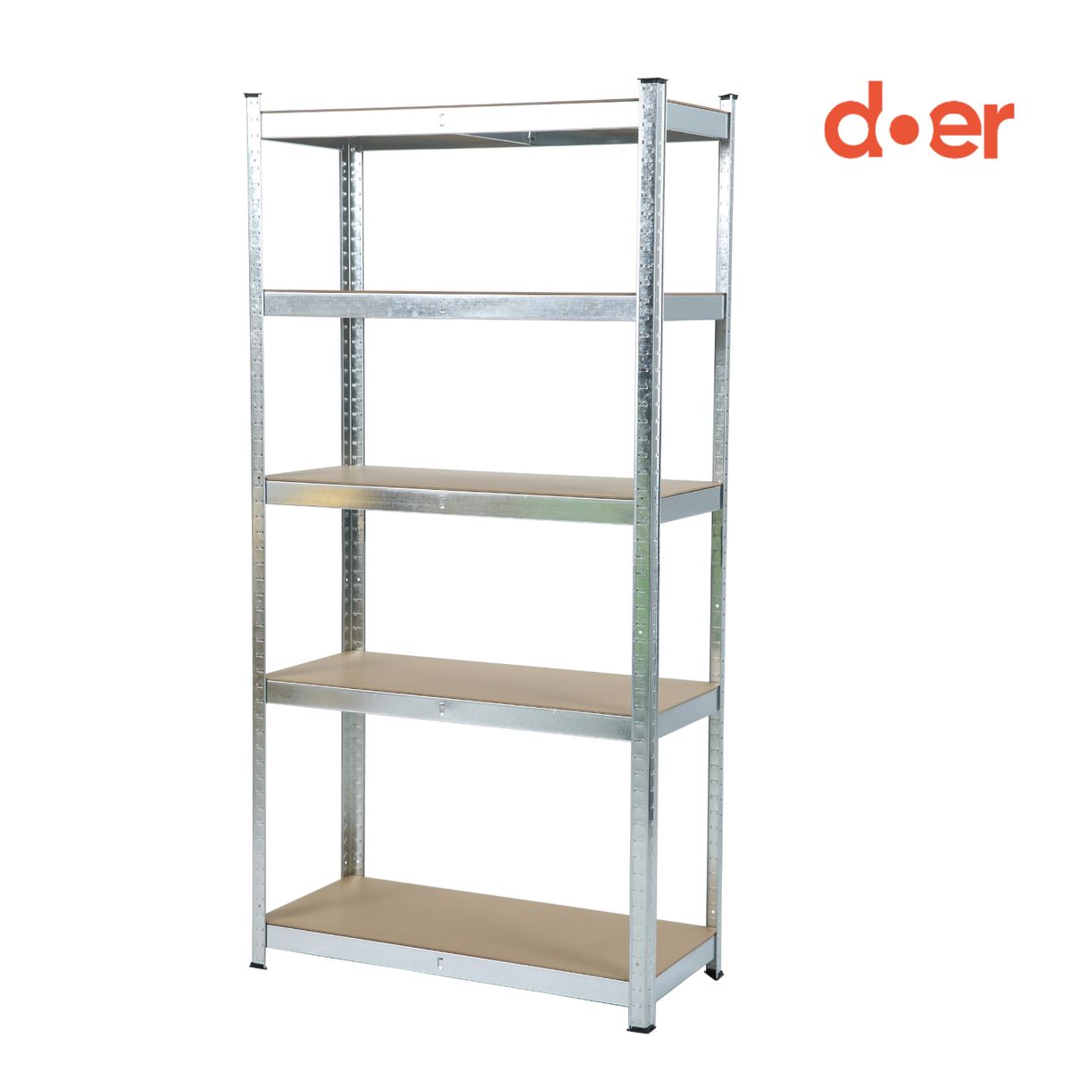 DOER - Estante Rack Metálico 180x90x40 galvanizado