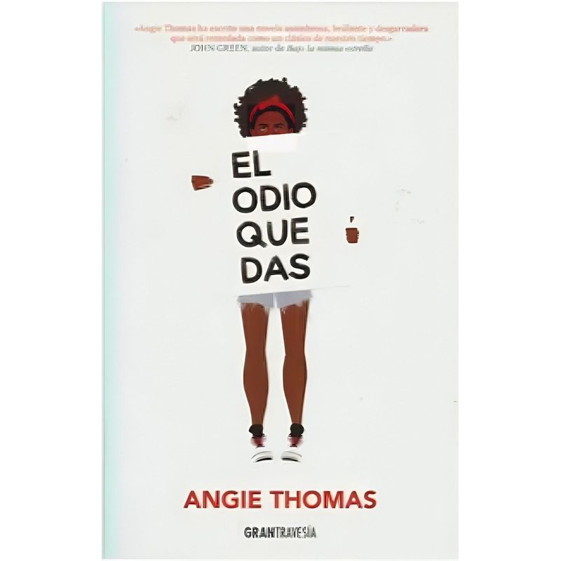 TOP10BOOKS - LIBRO EL ODIO QUE DAS / OCÉANO GRAN TRAVESIA / ANGIE THOMAS