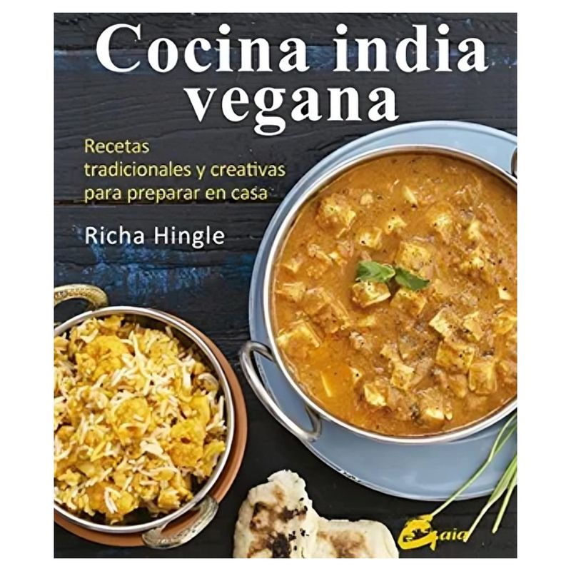TOP10BOOKS - LIBRO COCINA INDIA VEGANA / GAIA EDICIONES / RICHA HINGLE
