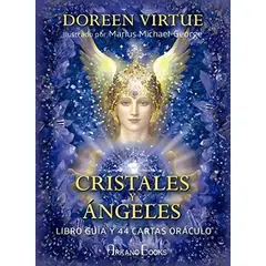 TOP10BOOKS - LIBRO CRISTALES Y ANGELES - CARTAS / ARKANO BOOKS / DOREEN VIRTUE