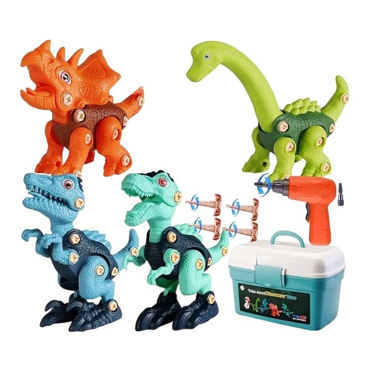 OEM - Juguete Didáctico Dinosaurios Armables