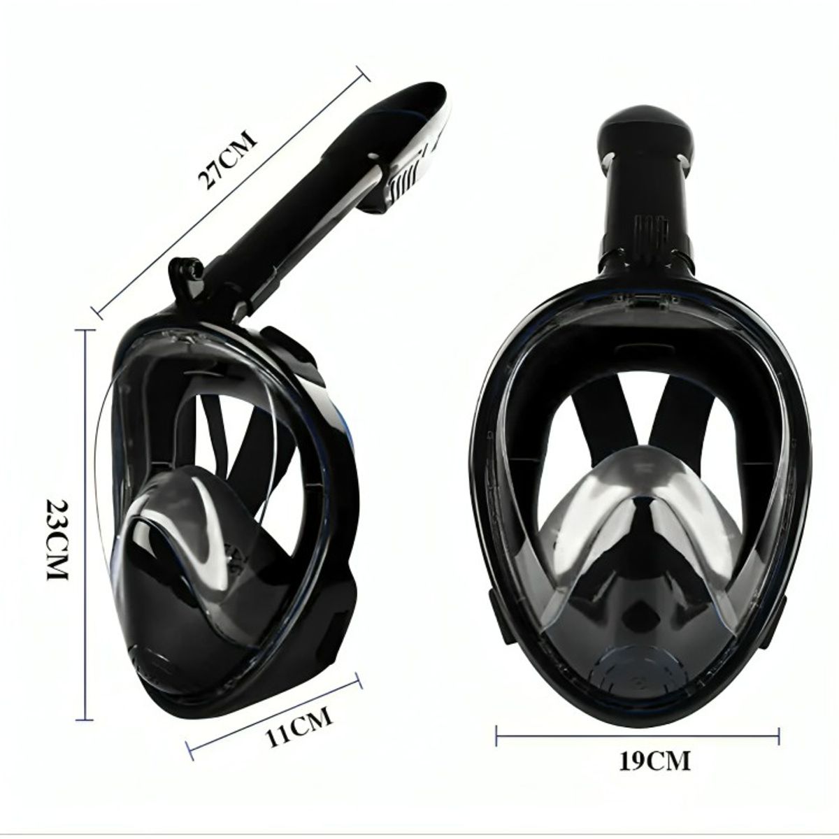OEM - Máscara Snorkel Fullface Buceo Antiniebla