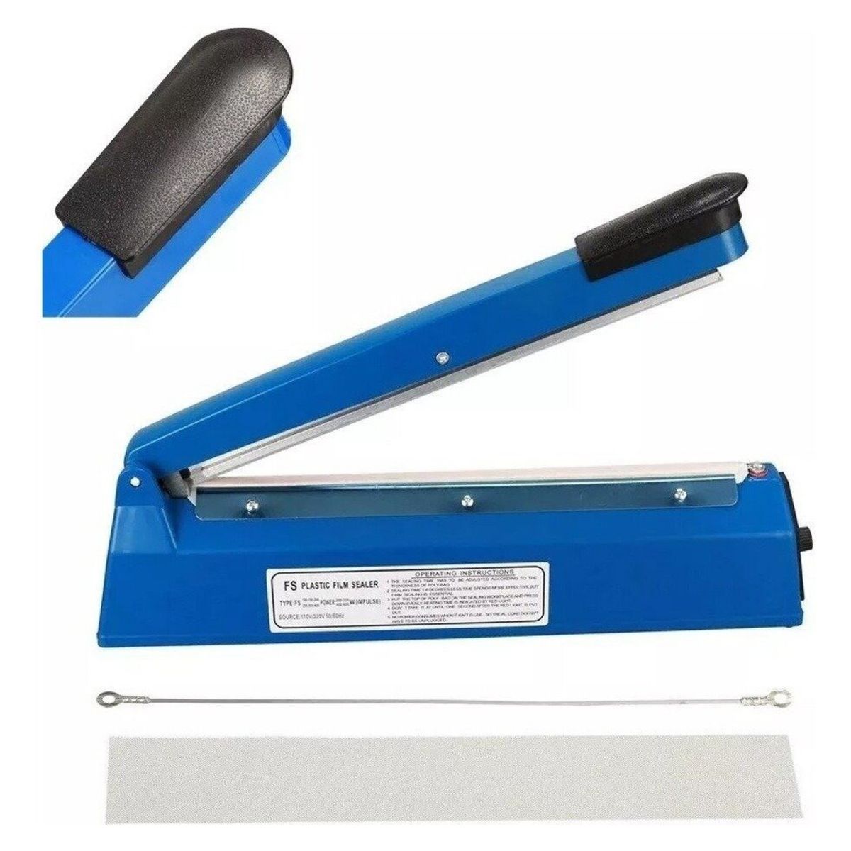 GENERICO - Selladora Bolsas 40 Cm. Incluye Repuesto