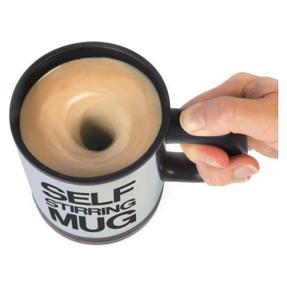 GENERICO - Taza Tazón Revolvedor Automático Eléctrico Cafe