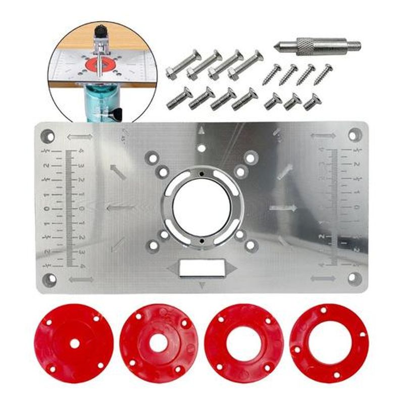 GENERICO - Mesa Fresadora Multifuncional para Cortes de Madera con Tornillos