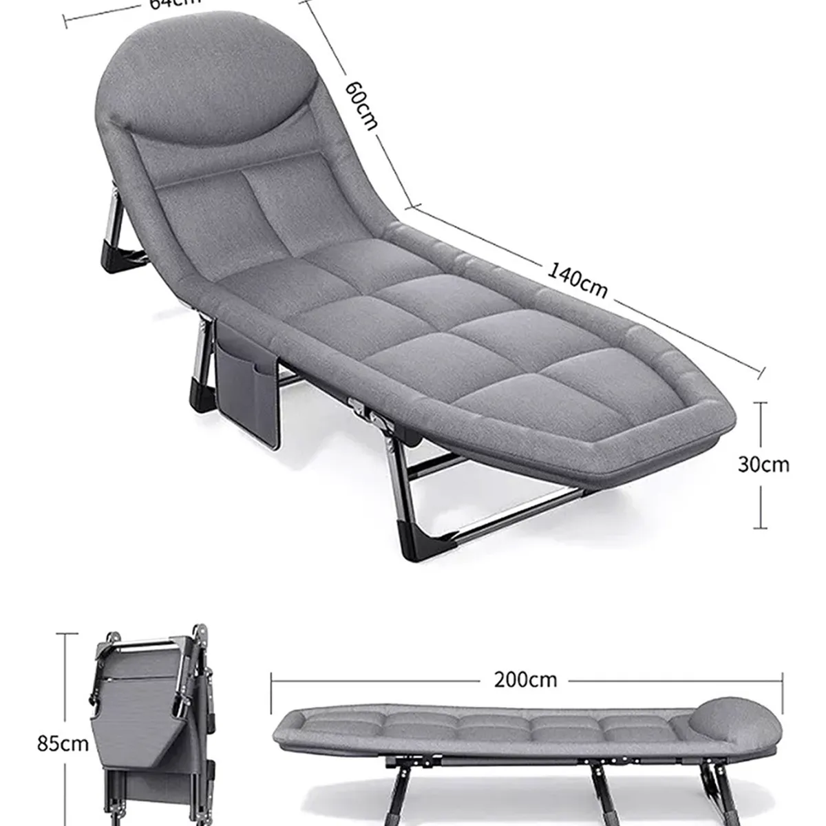 U BUY - Catrecama Campaña Outdoor Plegable Acolchado