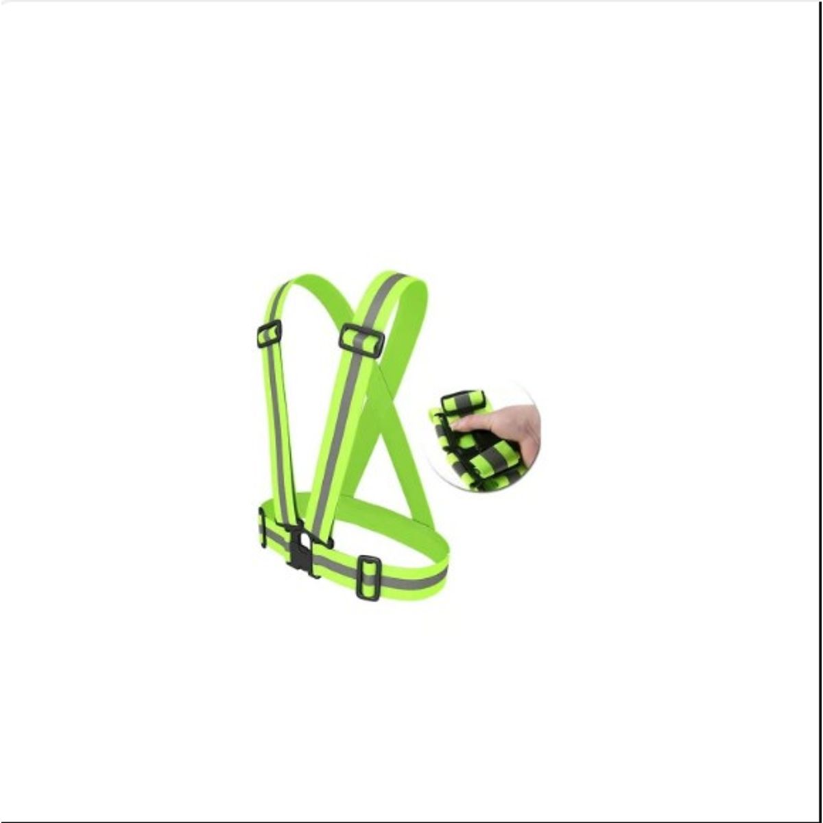 GENERICO - Arnes Seguridad Chaleco Reflectante Ciclismo Runners