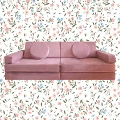 BLOKIDS - Sillón De Juegos Modular Mini Blokid Para Niños Rosa
