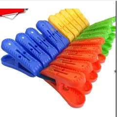 GENERICO - Set 20 Ganchos Perritos Para Ropa Colores Surtidos