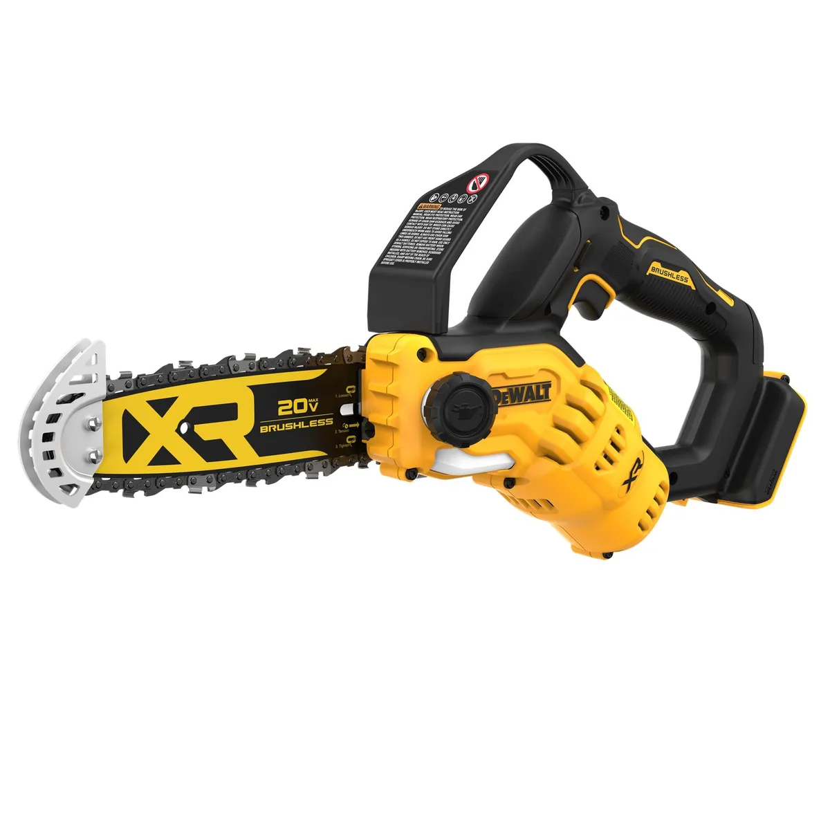 DEWALT - Motosierra de poda 8" 20V Solo herramienta BRUSHLESS DEWALT DCCS623B-B3