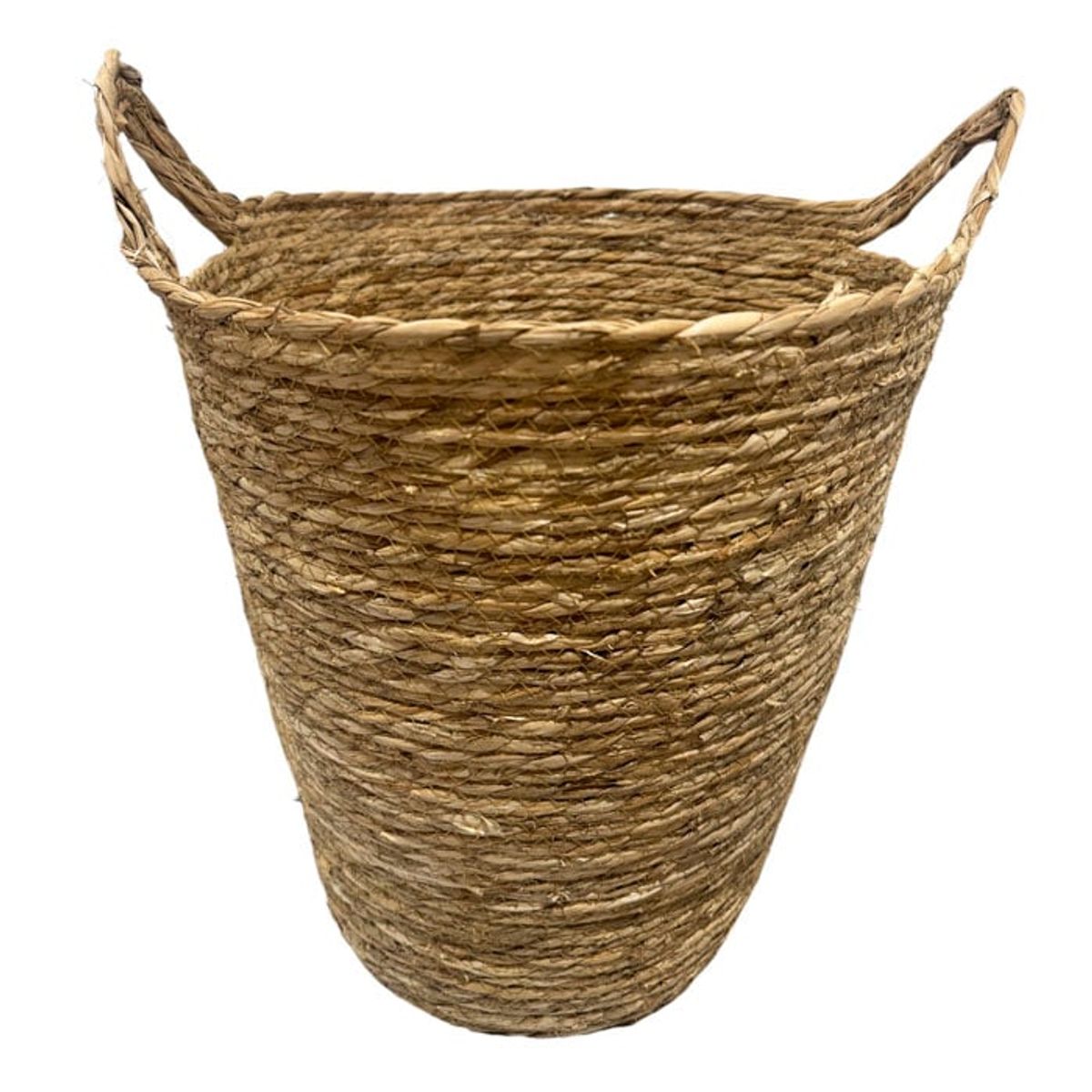 BRIC - Canasto Decorativo de Fibra Natural con Asas