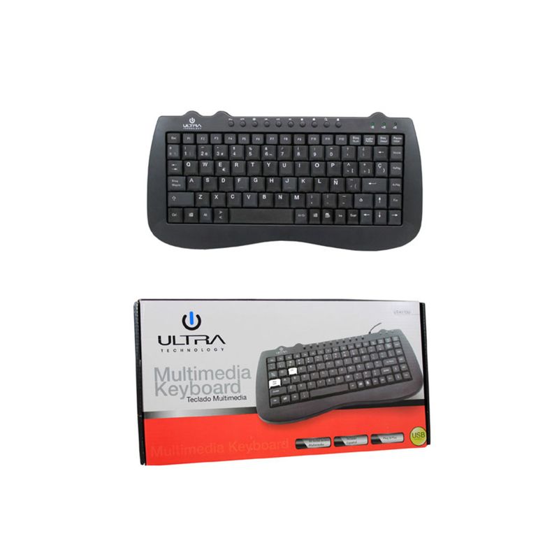 ULTRA - Teclado Multimedia K115 USB Mini ULTRA
