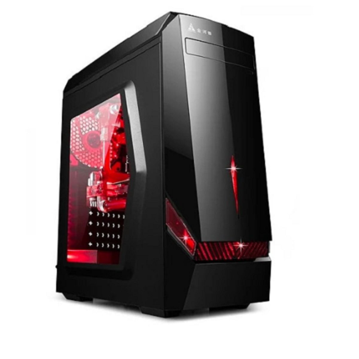GAMEPRO - Gabinete Gamer ATX GamePro G6B - 3 Fan (sin fuente)