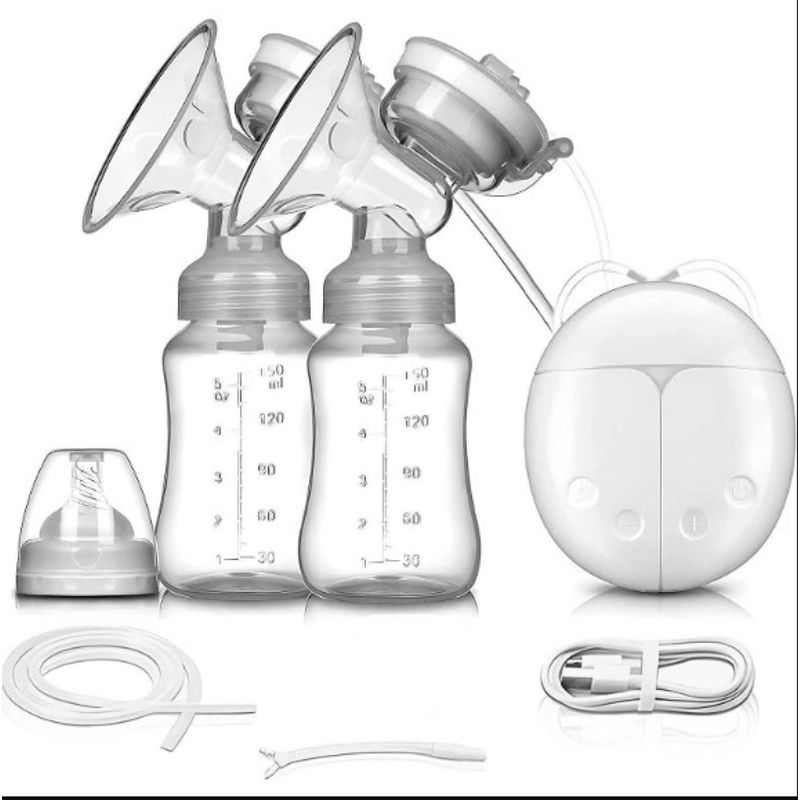 GENERICO - Extractor De Leche Electrico Doble Bomba Sacaleche Usb