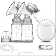 GENERICO - Extractor De Leche Electrico Doble Bomba Sacaleche Usb