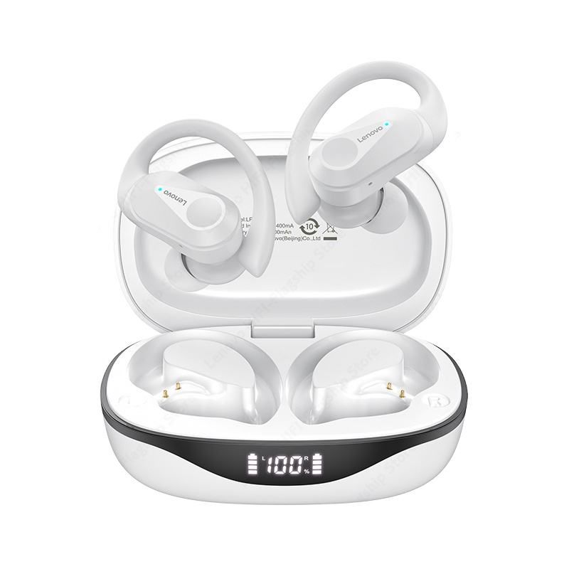 LENOVO - Auriculares Bluetooth Lenovo LP75 Audífonos inalámbricos-Blanco