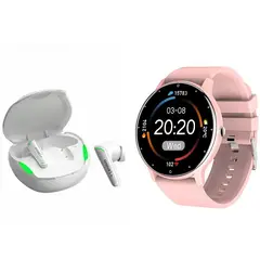 LENOVO - ZL02D reloj inteligente deportivo + combo XT92 -Rosa