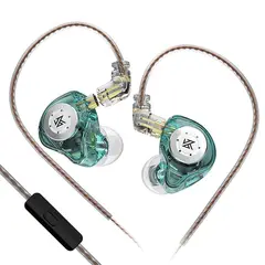KZ - EDX Pro Dynamic Bass Auriculares con cable Con micrófono-Verde