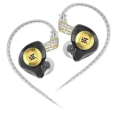 KZ - EDX Ultra Dynamic Bass Auriculares con cable sin micrófono-Negro
