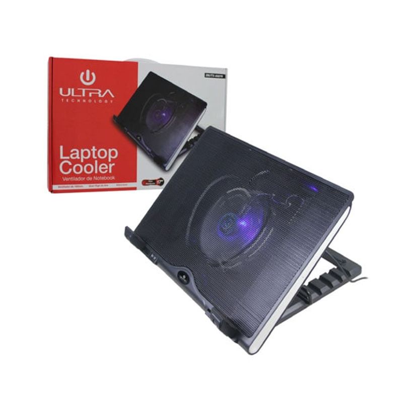 ULTRA - Ventilador Notebook 10” A 17” 2 USB Alto rendimiento ULTRA