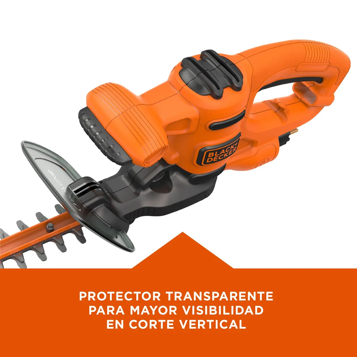 BLACK+DECKER - Cortasetos 420W de 45cm BLACK+DECKER BEHT201-B2C