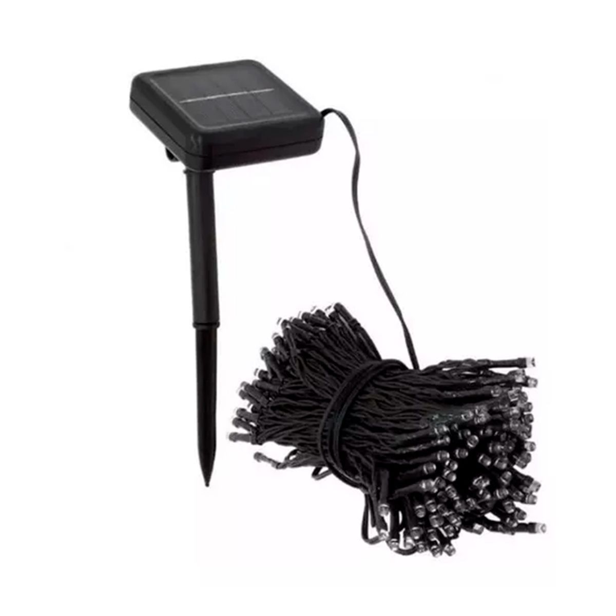 GENERICO - Guirnalda Solar 200 LED Blanco 20 Metros