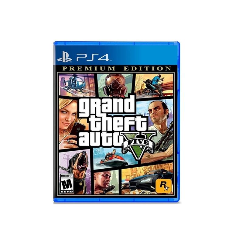 ROCKSTAR GAMES - Grand Theft Auto V - GTA 5 - Playstation 4