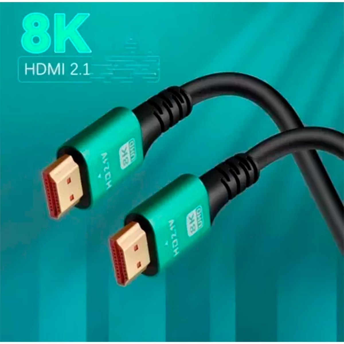 DM - CABLE HDMI 2.1 8K DE 1.5MTS DM ALUMINIO ALTA CALIDAD