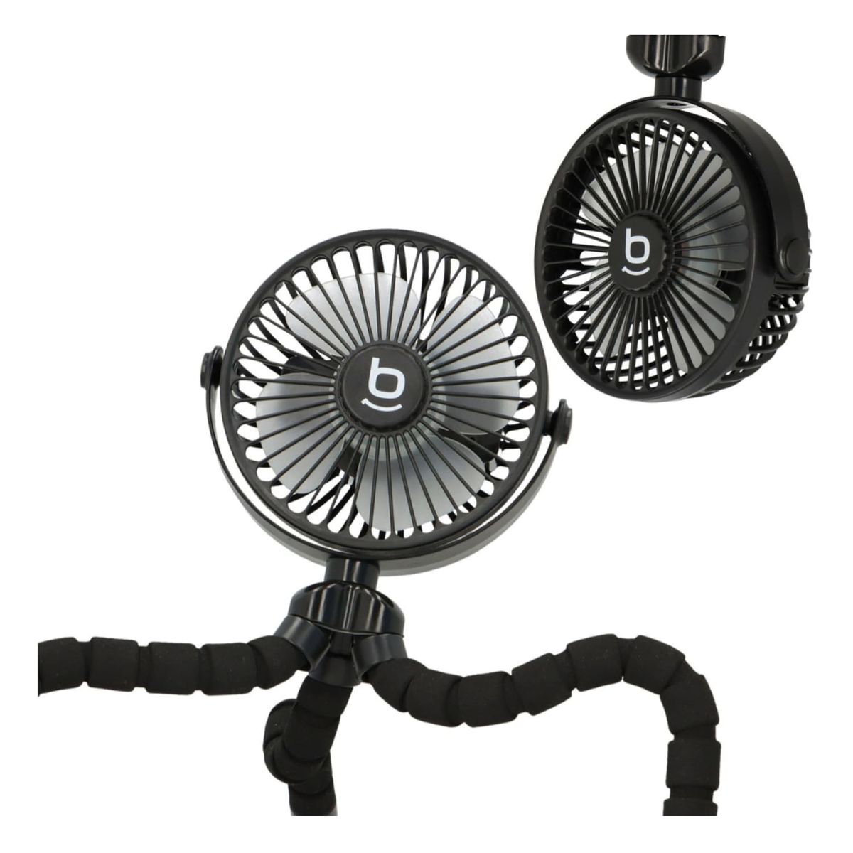 B FRESH - Pack 2 ventiladores Portátil Usb Con Base Trípode
