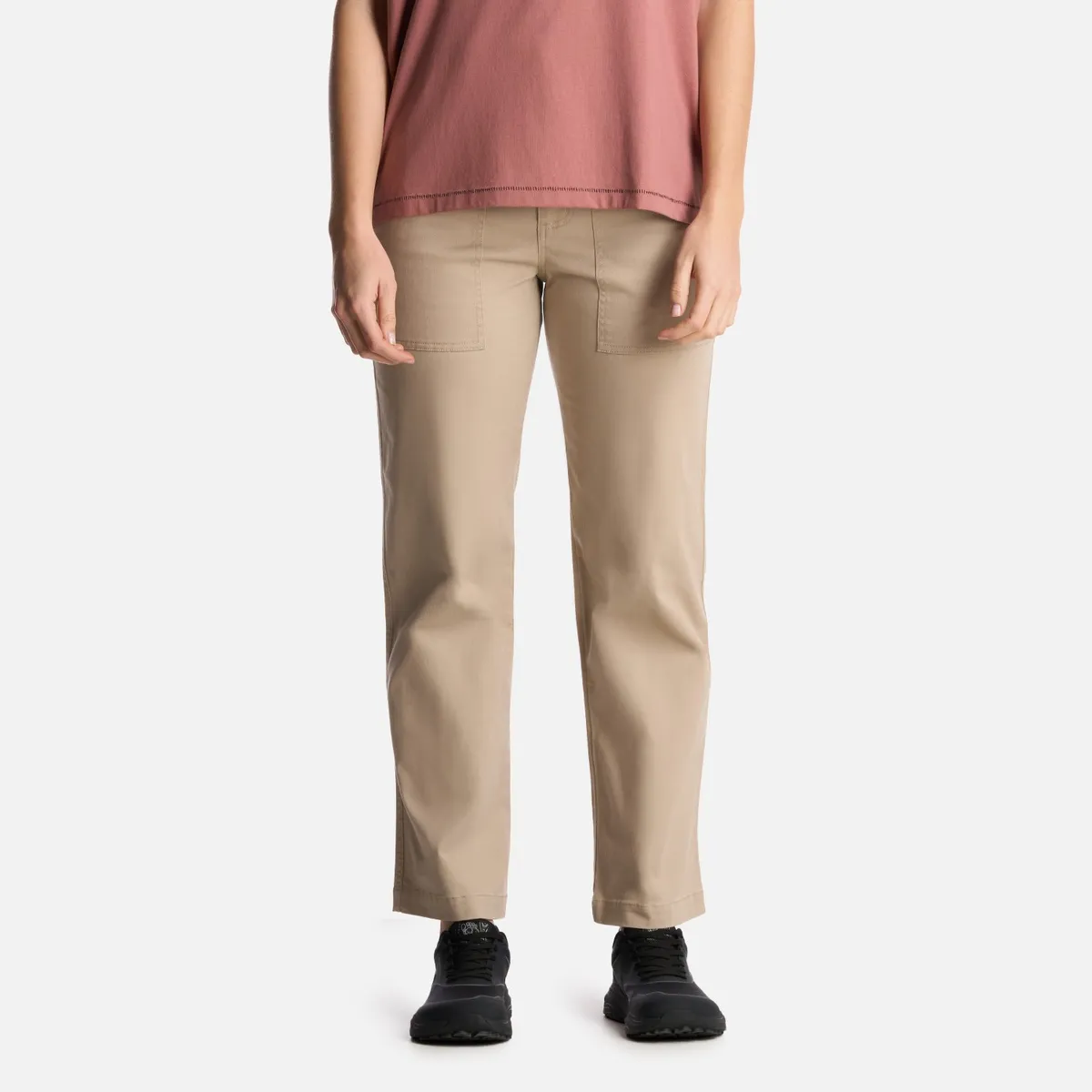 HAKA HONU - Pantalón Mujer Comoandas Taupe Haka Honu