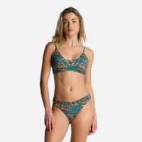 Traje de Baño Mujer Tuga Print Turquesa