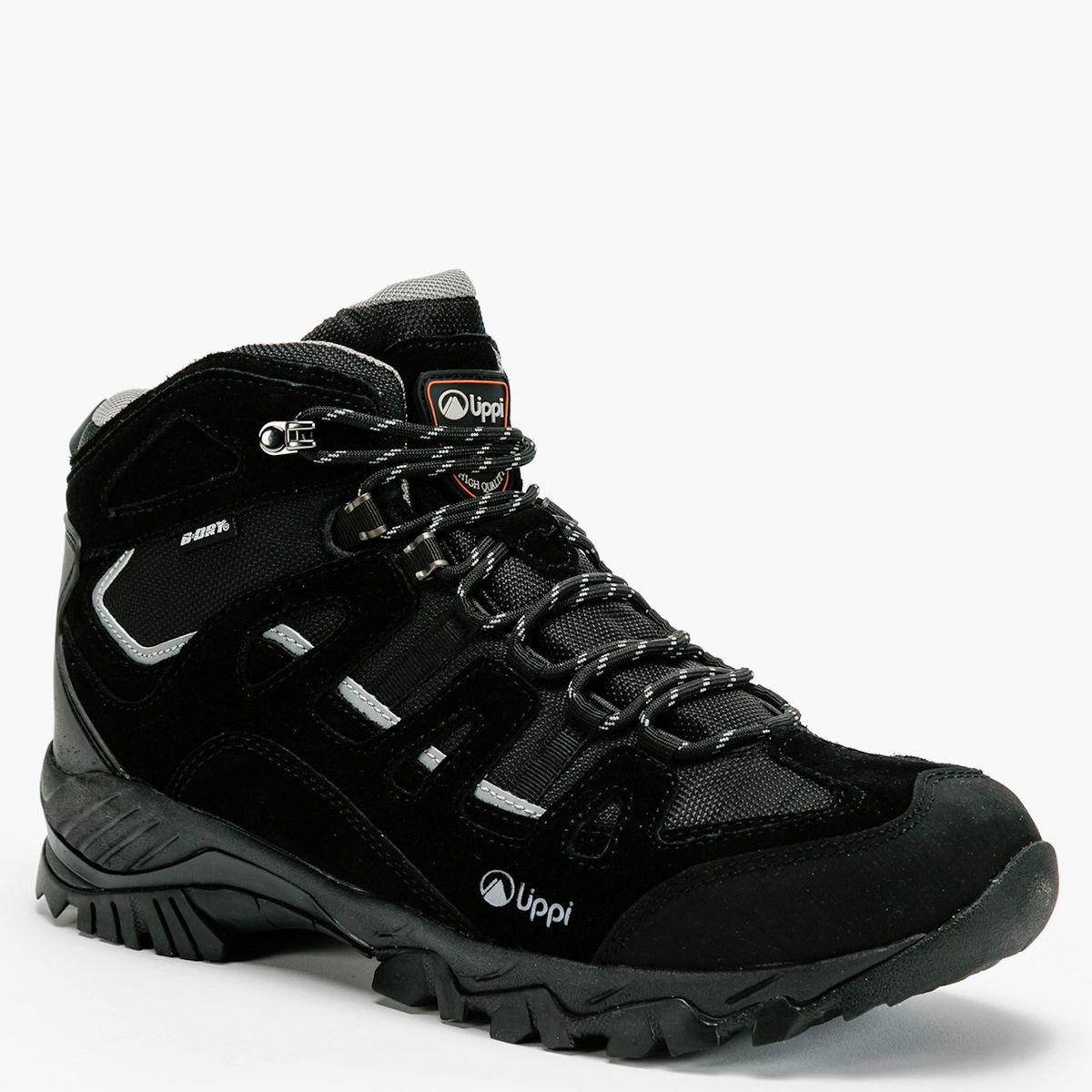 LIPPI - Zapatilla Outdoor Hombre Impermeable Negro Lippi