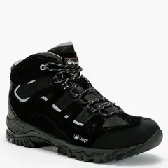 LIPPI - Zapatilla Outdoor Hombre Impermeable Negro